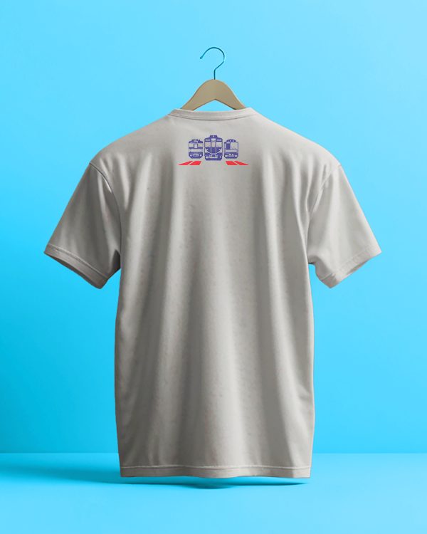 Kaos Last Run KRL Seri 8500, 7000, dan 203 "Arigato KRL"