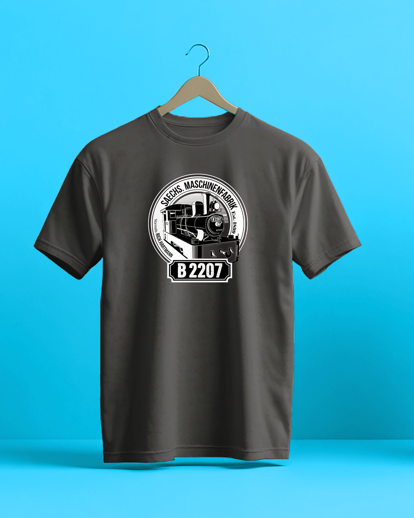 Kaos Lokomotif B2207 - Gambar 1