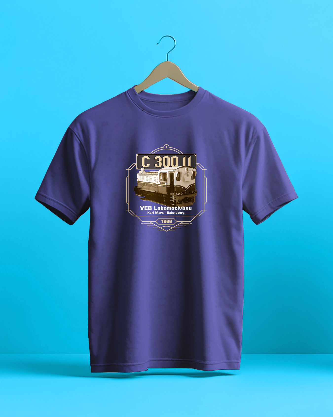 Kaos Lokomotif C300 - Gambar 3