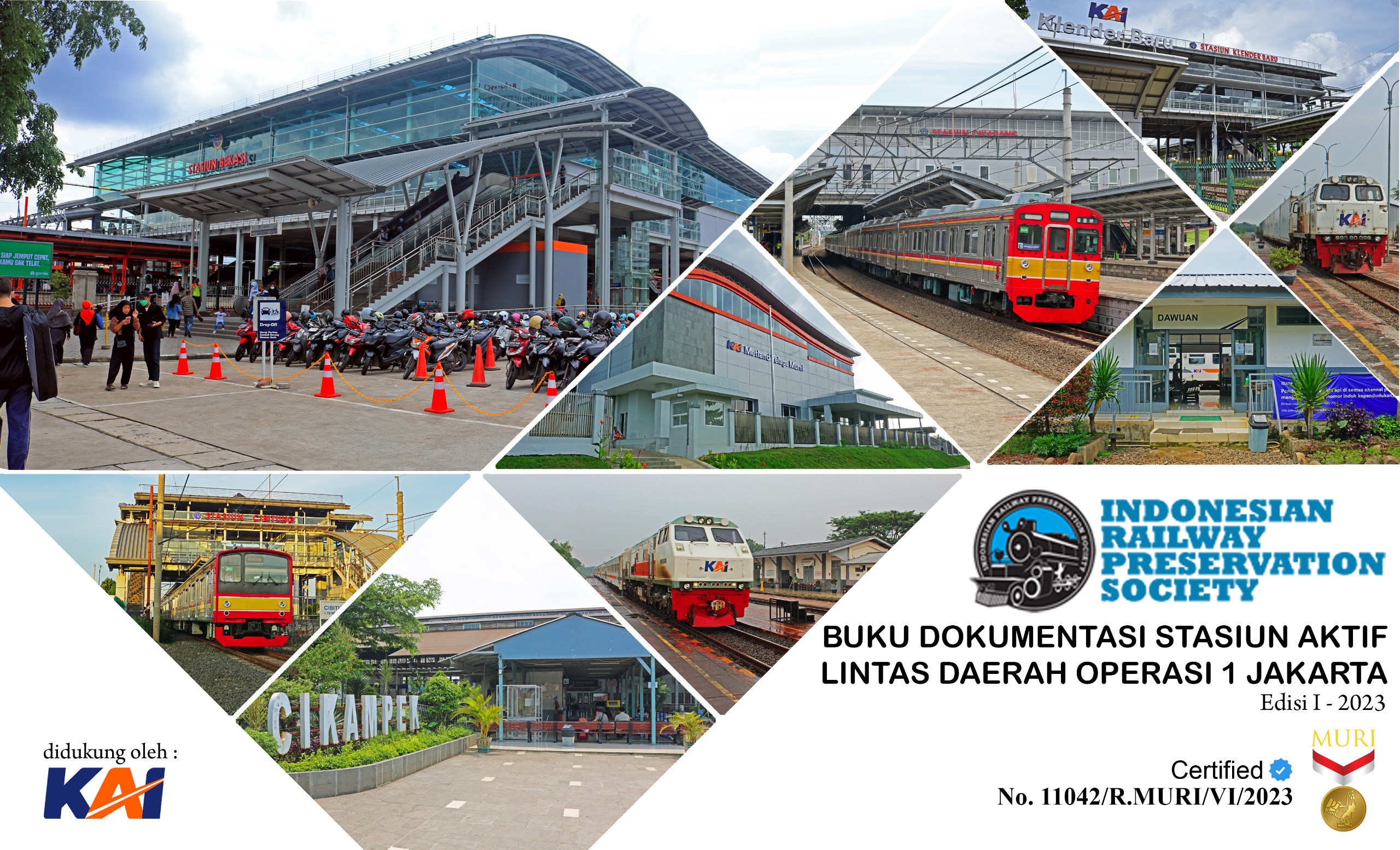 [EARLY-BIRD] Buku Dokumentasi Stasiun - Daop 1 JAKK - Gambar 1