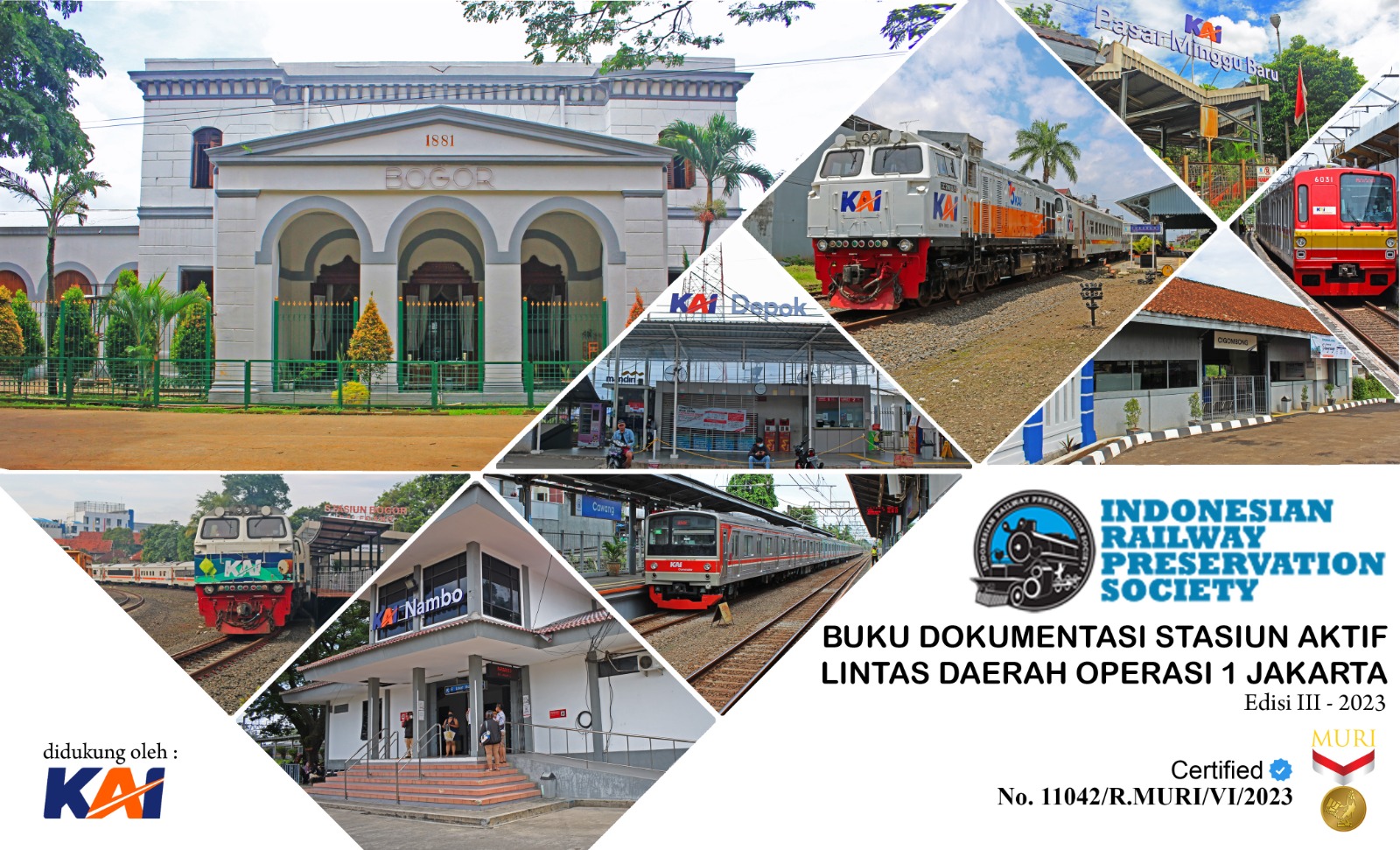 [EARLY-BIRD] Buku Dokumentasi Stasiun - Daop 1 JAKK - Gambar 4