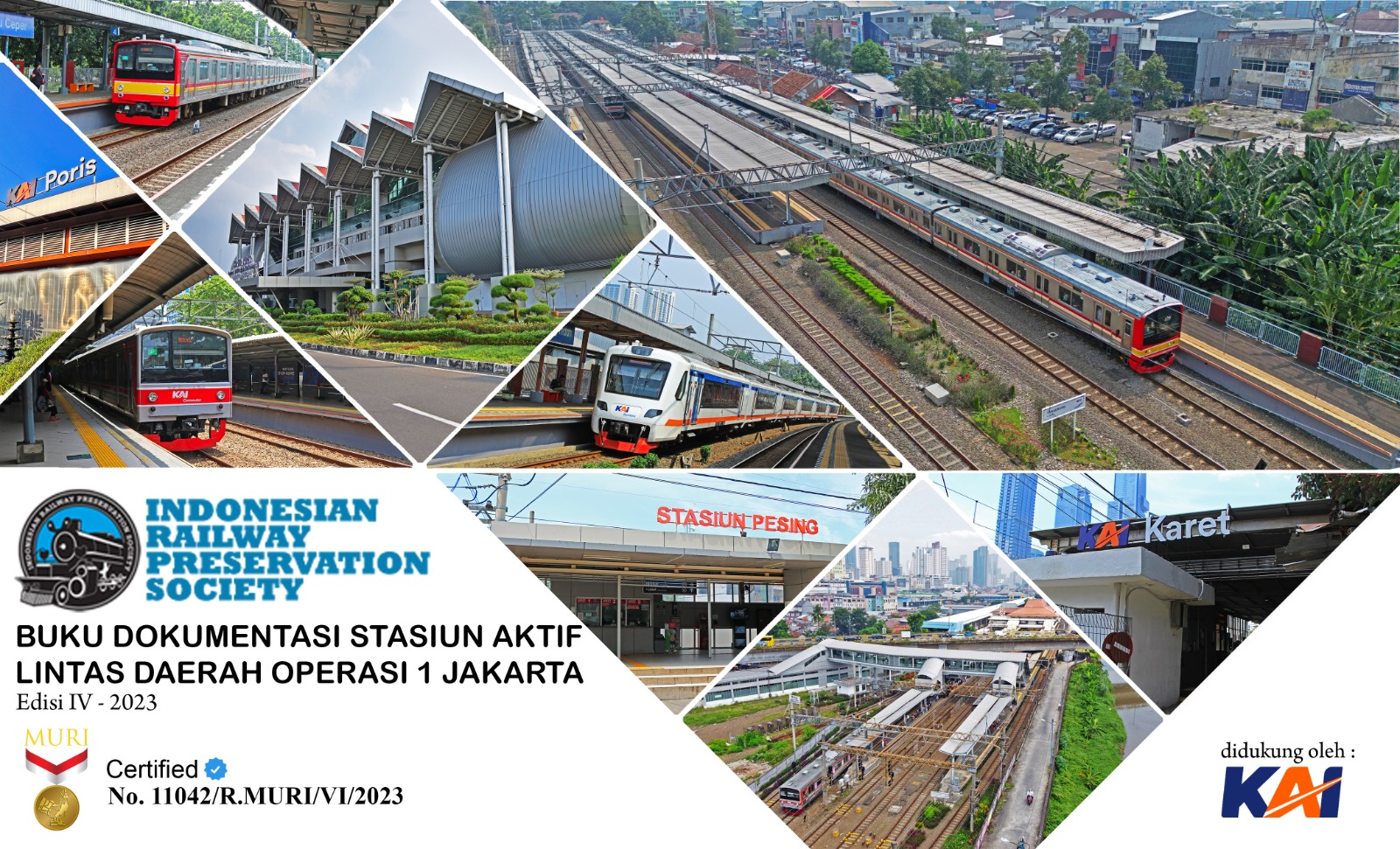 [EARLY-BIRD] Buku Dokumentasi Stasiun - Daop 1 JAKK - Gambar 2