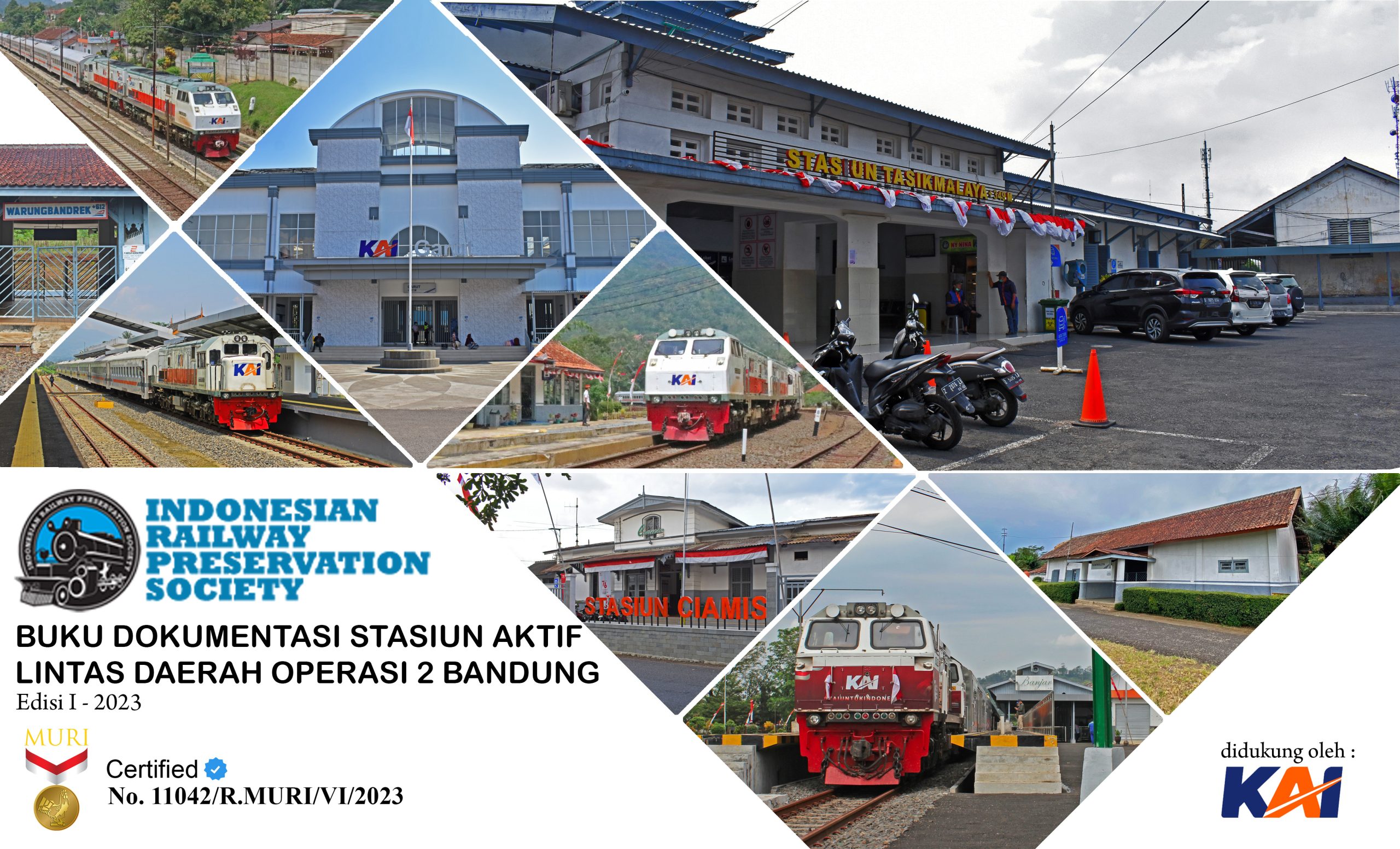 [EARLY-BIRD] Buku Dokumentasi Stasiun - Daop 2 BD - Gambar 1