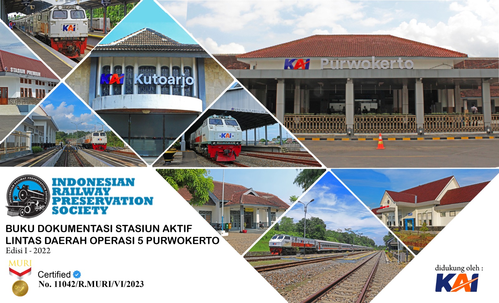 [EARLY-BIRD] Buku Dokumentasi Stasiun - Daop 5 PWT - Gambar 1