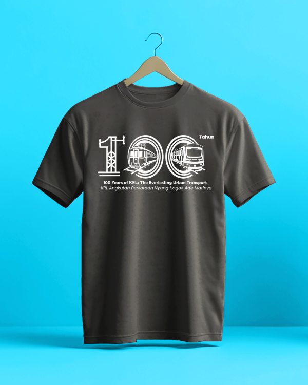 Kaos Perayaan 100 Tahun KRL