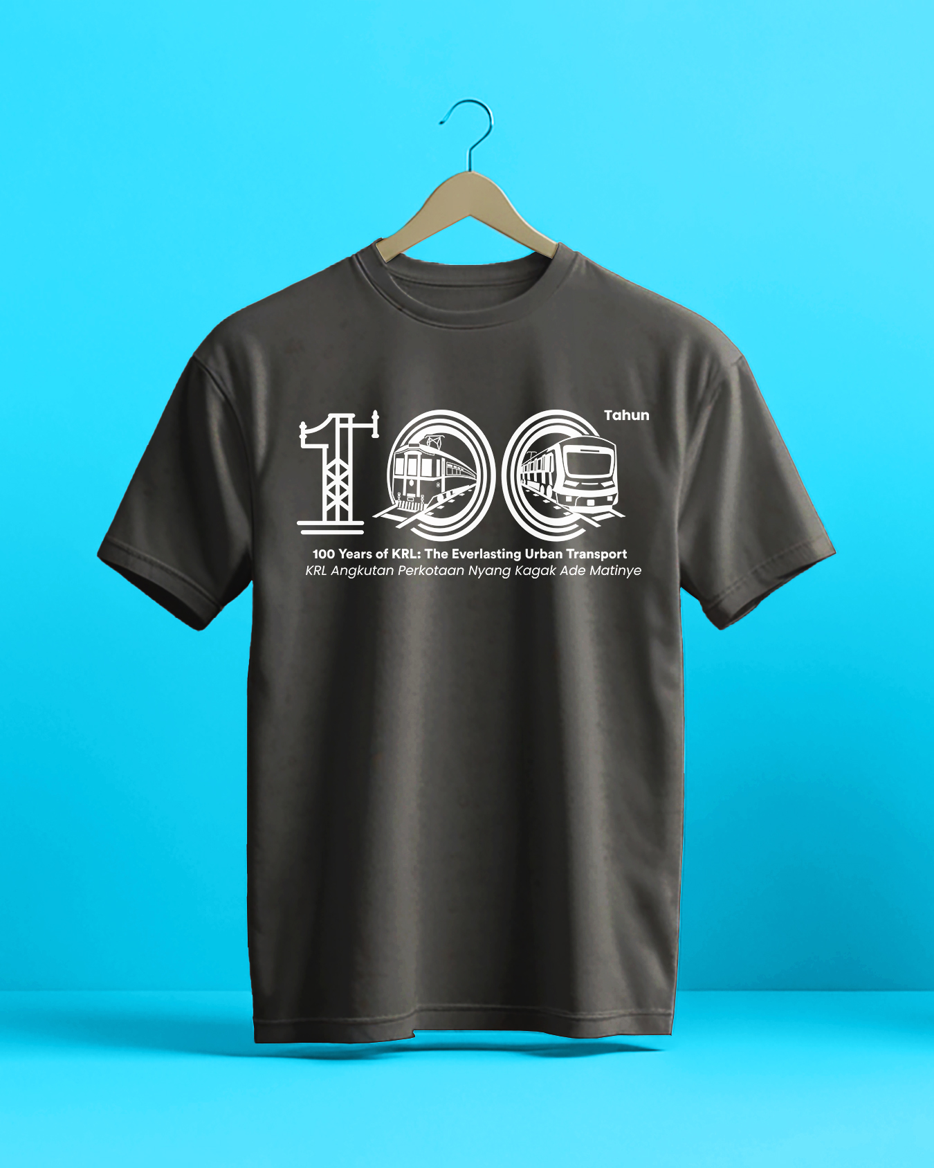Kaos Perayaan 100 Tahun KRL - Gambar 3