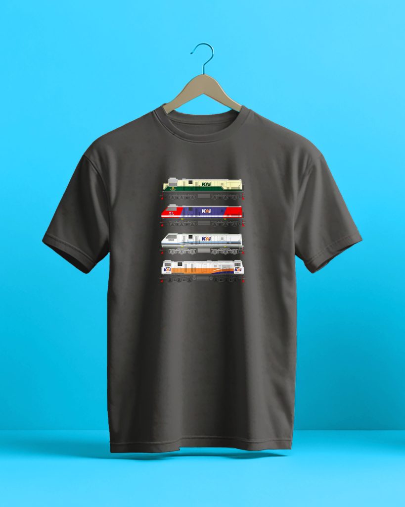 Kaos Parade Lokomotif