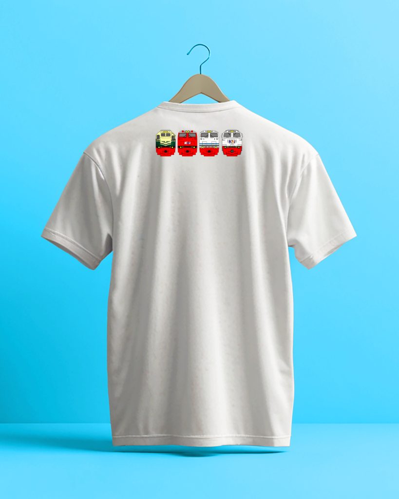 Kaos Parade Lokomotif