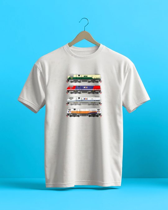 Kaos Parade Lokomotif