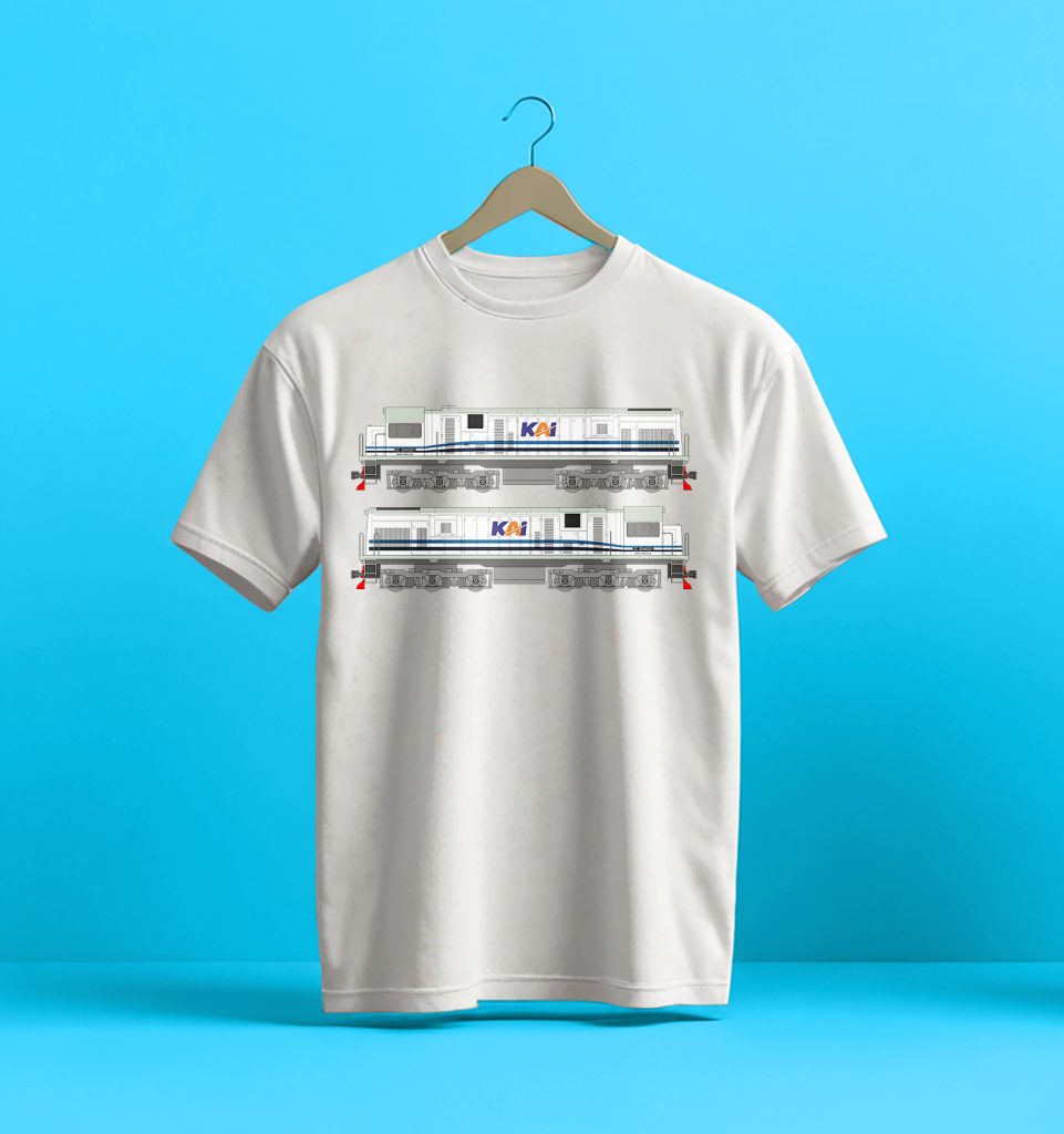 Kaos Lokomotif CC2040301 (CC204 WnB)