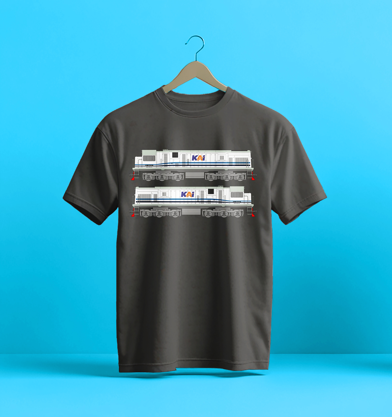 Kaos Lokomotif CC2040301 (CC204 WnB) - Gambar 4