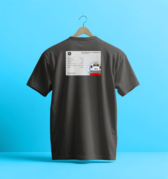 Kaos Lokomotif CC2040301 (CC204 WnB) - Gambar 3