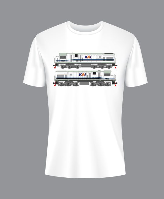 Kaos Lokomotif CC2040301 (CC204 WnB)