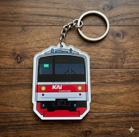 Gantungan Kunci KRL Seri 205