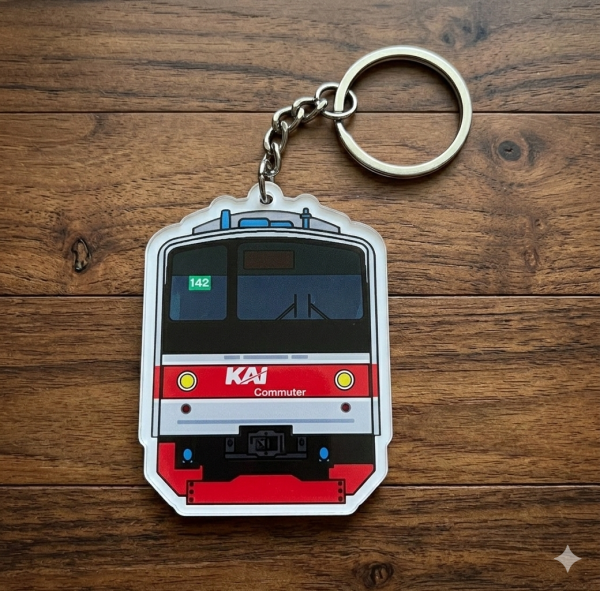 Gantungan Kunci KRL Seri 205