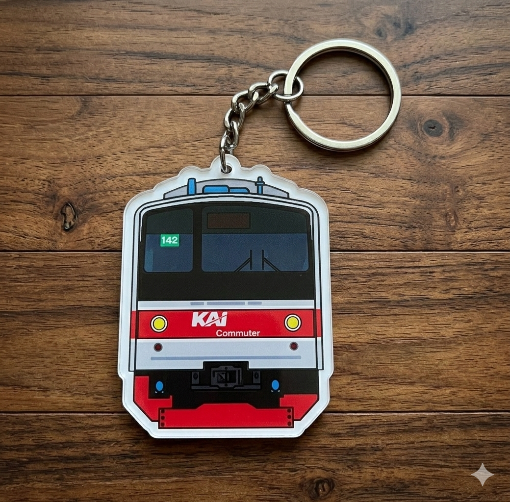 Gantungan Kunci KRL Seri 205 - Gambar 1