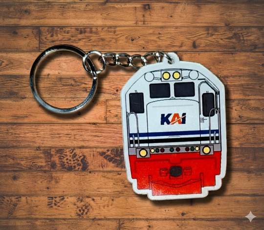 Gantungan Kunci Lokomotif CC204 Batch 1