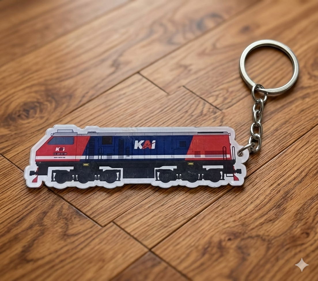 Gantungan Kunci Lokomotif CC201 - Gambar 7