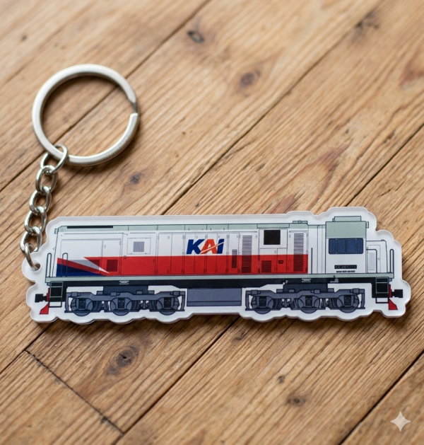 Gantungan Kunci Lokomotif CC201