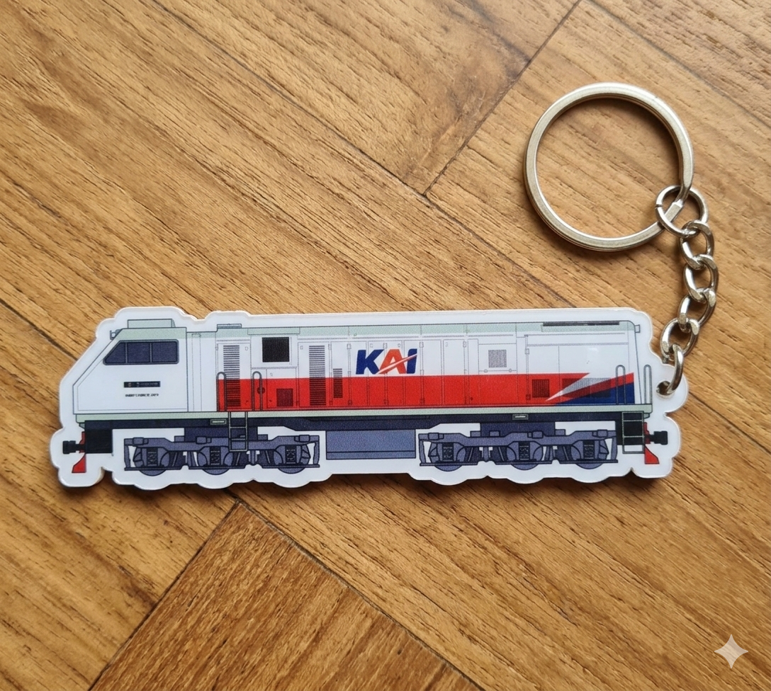 Gantungan Kunci Lokomotif CC203 - Gambar 4