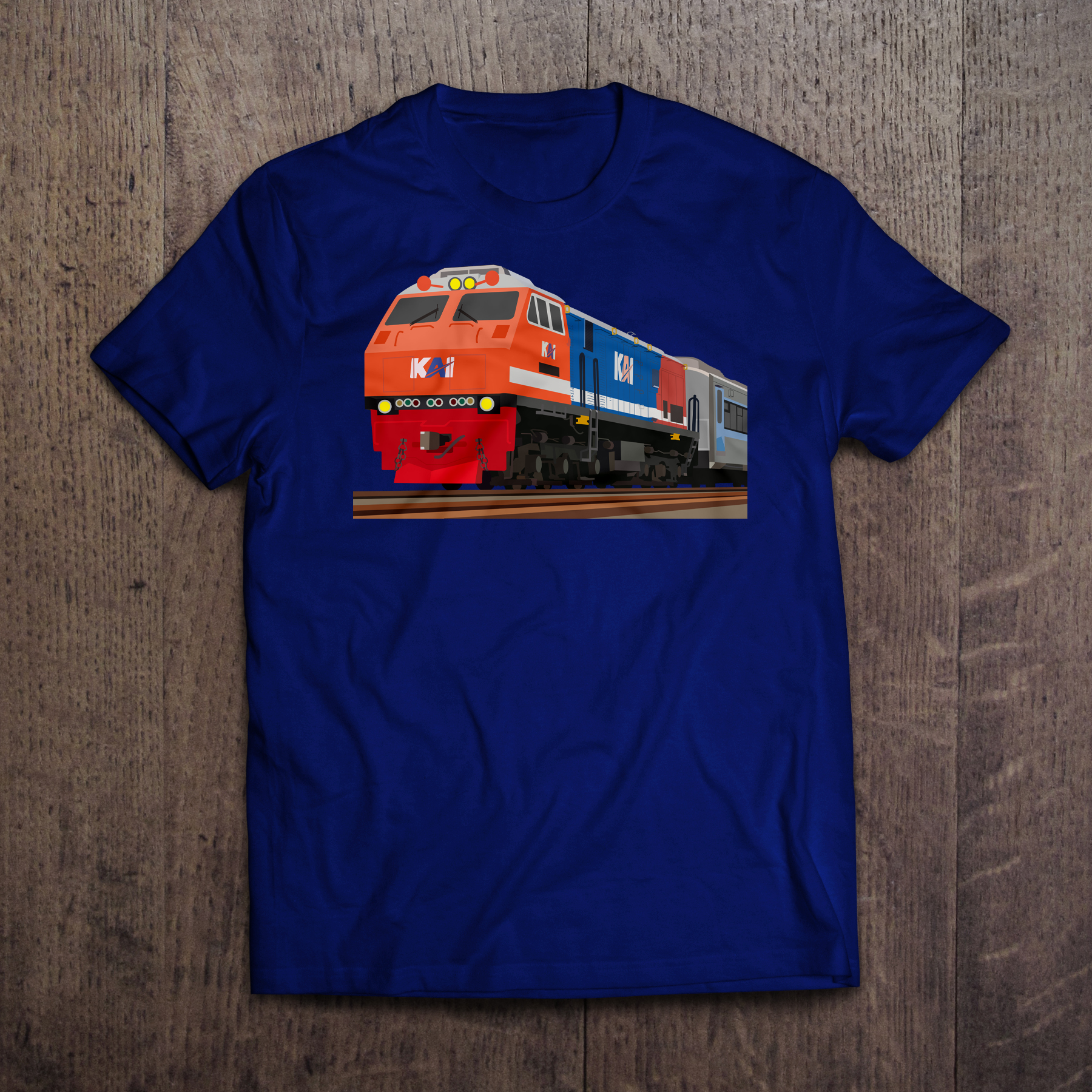 Kaos Lokomotif CC2018348 RnB - Gambar 3