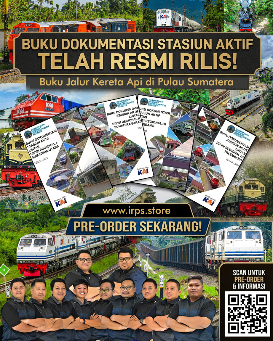 [EARLY-BIRD] Buku Dokumentasi Stasiun di Pulau Sumatera - Gambar 1