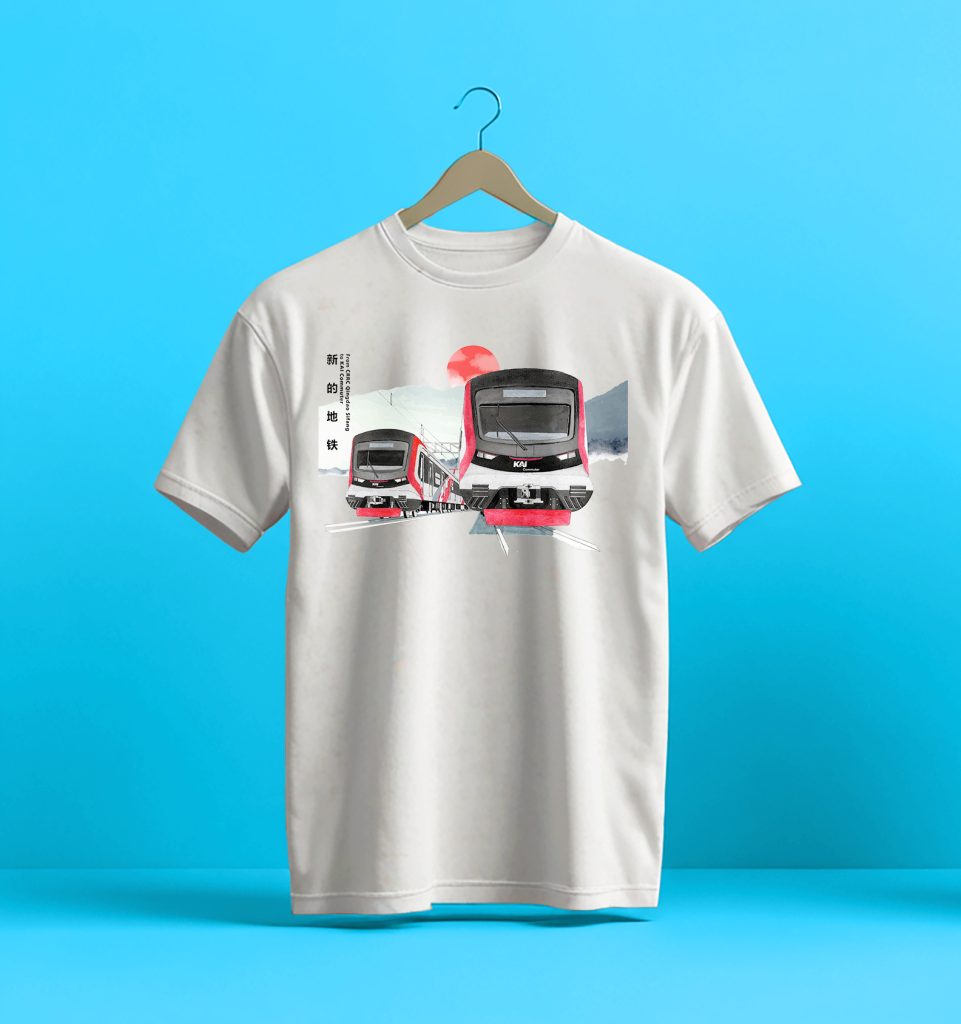 Kaos KRL Seri CLI-125 (CRRC SFM138 / SFC-120-V)